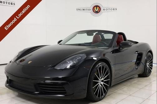 Black 2018 Porsche 718 Boxster S