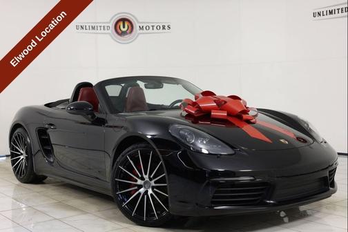 Black 2018 Porsche 718 Boxster S