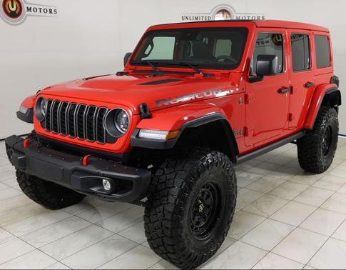 Firecracker Red Clearcoat 2025 Jeep Wrangler Rubicon