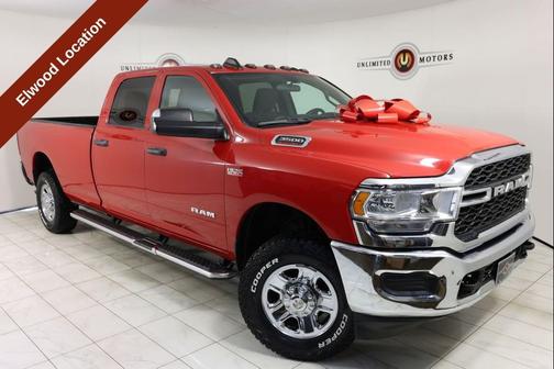 Case IH Red 2021 RAM 3500 Tradesman Crew Cab 4x4 8' Box