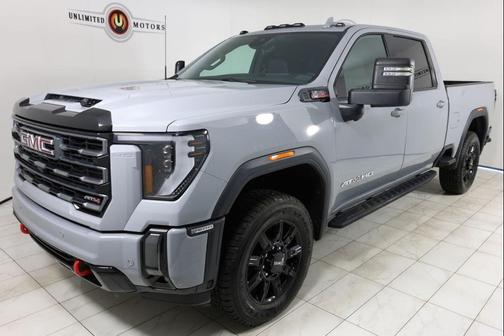 Gray 2024 GMC Sierra 2500 AT4