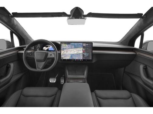 Pearl White Multi-Coat 2023 Tesla Model X Plaid Tri Motor All-Wheel Drive