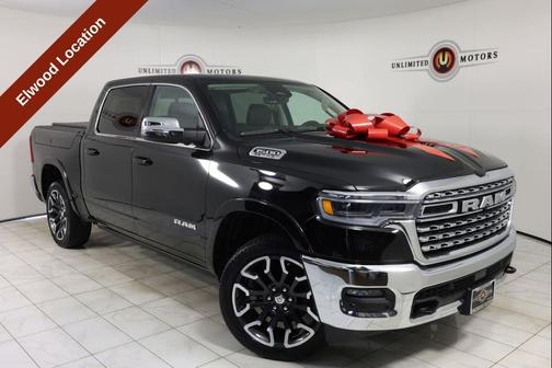 Diamond Black Crystal Pearlcoat 2025 RAM 1500 Longhorn