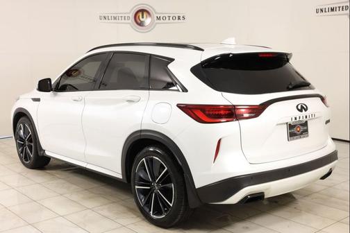 Radiant White 2023 INFINITI QX50 SPORT