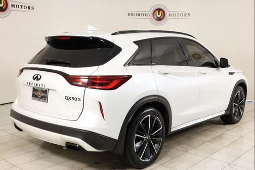 Radiant White 2023 INFINITI QX50 SPORT