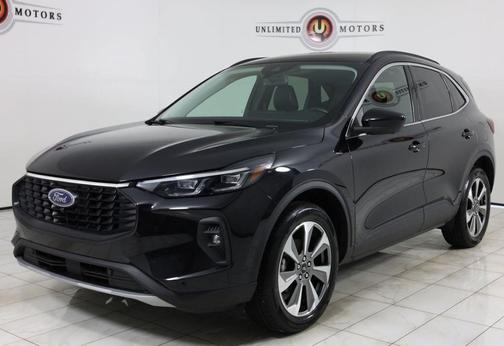 Agate Black Metallic 2024 Ford Escape Platinum