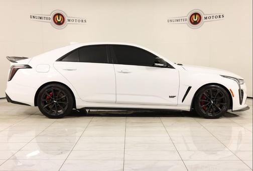 Summit White 2023 Cadillac CT4-V V-Series Blackwing