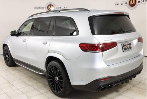 Iridium Silver Metallic 2021 Mercedes-Benz AMG GLS 63 Base