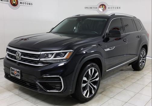 Deep Black Pearl 2023 Volkswagen Atlas 3.6L SEL Premium