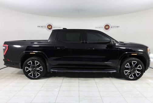 Onyx Black 2025 GMC Sierra EV Max Range Denali