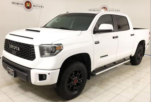 Super White 2019 Toyota Tundra TRD Pro 5.7L V8