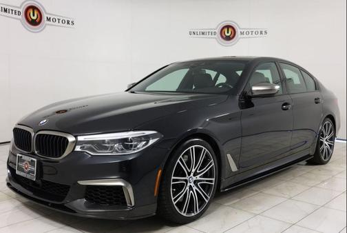 Black Sapphire Metallic 2019 BMW M550 i Xdrive