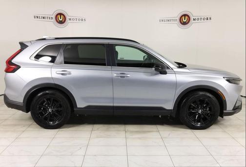 Gray 2024 Honda CR-V Hybrid Sport FWD