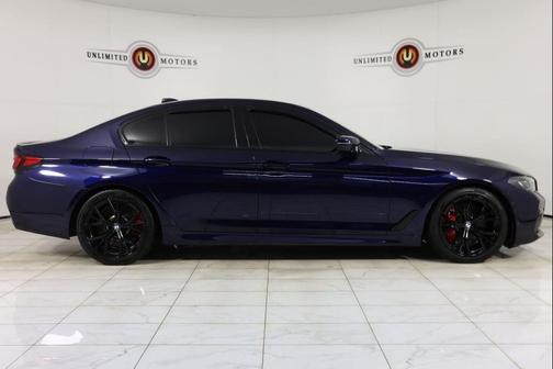 Tanzanite Blue II Metallic 2023 BMW M550 i Xdrive