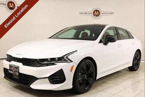 Glacial White Pearl 2022 Kia K5 GT-Line