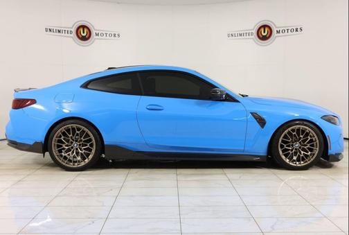 BMW Individual Riviera Blue 2025 BMW M4 Base