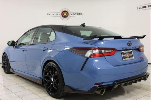 Cavalry Blue/Midnight Black Metallic 2022 Toyota Camry TRD
