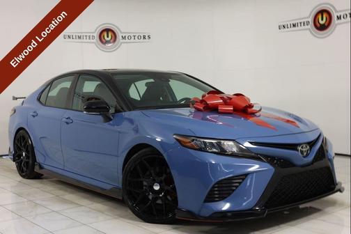 Cavalry Blue/Midnight Black Metallic 2022 Toyota Camry TRD