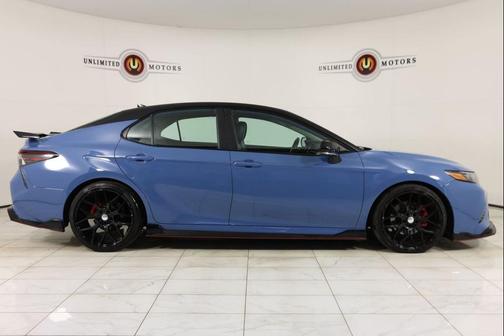 Cavalry Blue/Midnight Black Metallic 2022 Toyota Camry TRD