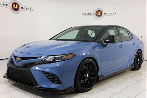 Cavalry Blue/Midnight Black Metallic 2022 Toyota Camry TRD