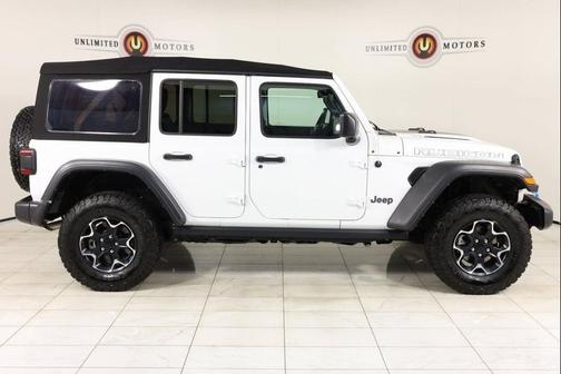 Bright White Clearcoat 2022 Jeep Wrangler Unlimited 4xe Rubicon