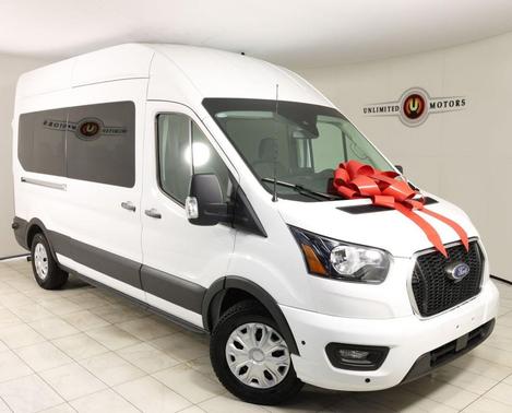 Oxford White 2024 Ford Transit-350 XLT