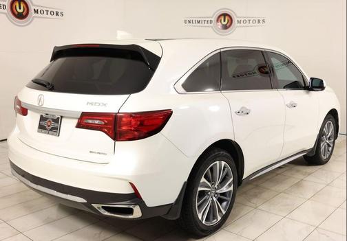 White Diamond Pearl 2017 Acura MDX 3.5L w/Technology Package