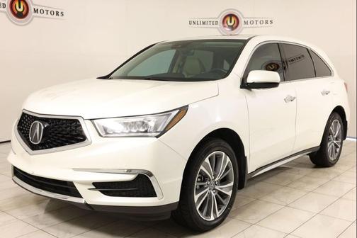 White Diamond Pearl 2017 Acura MDX 3.5L w/Technology Package