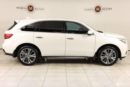 White Diamond Pearl 2017 Acura MDX 3.5L w/Technology Package