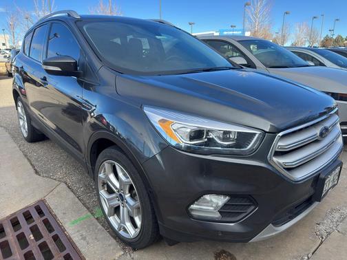 MAGNETIC METALLIC 2018 Ford Escape Titanium