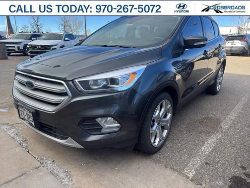 MAGNETIC METALLIC 2018 Ford Escape Titanium