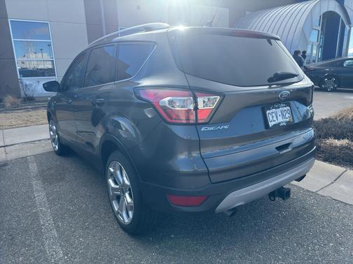 MAGNETIC METALLIC 2018 Ford Escape Titanium
