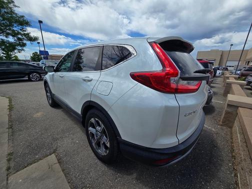 White Diamond Pearl 2018 Honda CR-V EX