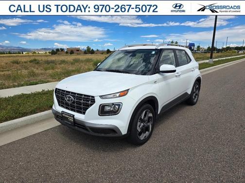Lunar White 2025 Hyundai VENUE SEL