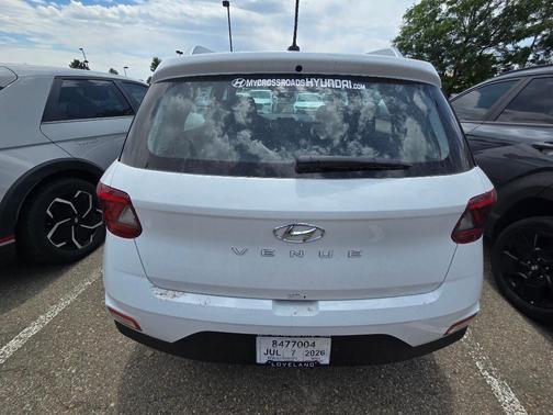 Lunar White 2025 Hyundai VENUE SEL