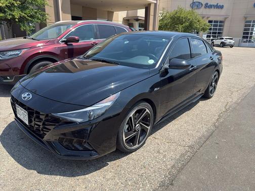 Onyx Black 2023 Hyundai ELANTRA N Line