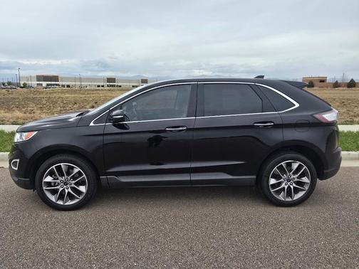 SHADOW BLACK 2016 Ford Edge Titanium