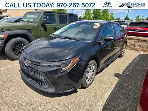 Black Sand Pearl 2021 Toyota Corolla LE
