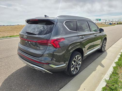 Portofino Gray 2023 Hyundai SANTA FE Calligraphy