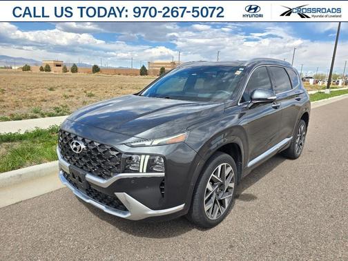 Portofino Gray 2023 Hyundai SANTA FE Calligraphy