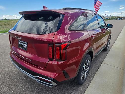Passion Red Tintcoat 2022 Kia Sorento EX
