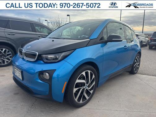 Blue 2017 BMW i3 94 Ah w/Range Extender