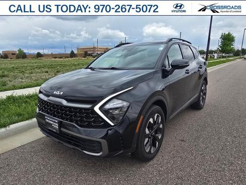 Fusion Black 2023 Kia Sportage Plug-In Hybrid X-Line