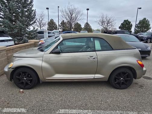 Lt Almond Pearl Met Clearcoat/Taupe Cloth Top 2005 Chrysler PT Cruiser GT