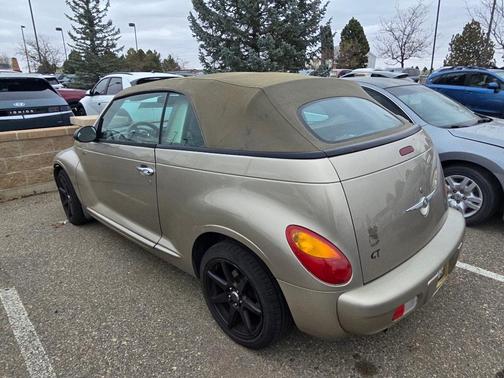 Lt Almond Pearl Met Clearcoat/Taupe Cloth Top 2005 Chrysler PT Cruiser GT
