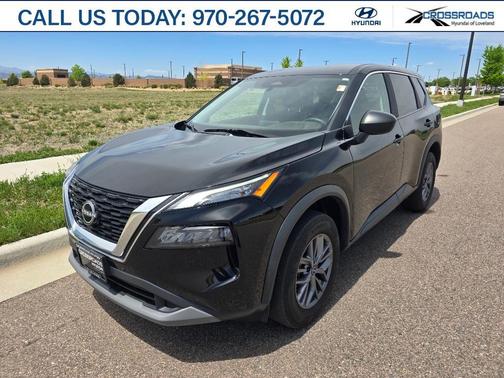 Super Black 2023 Nissan Rogue S