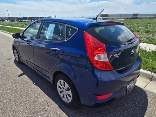 Pacific Blue Pearl 2017 Hyundai Accent SE
