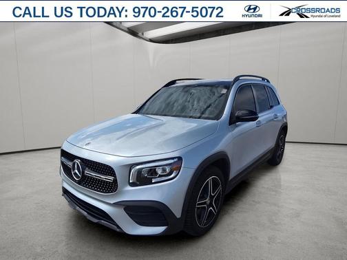 Iridium Silver Metallic 2022 Mercedes-Benz GLB 250 4MATIC