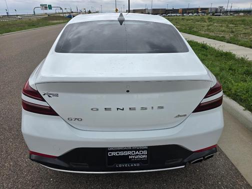 Alta White 2023 Genesis G70 2.0T AWD