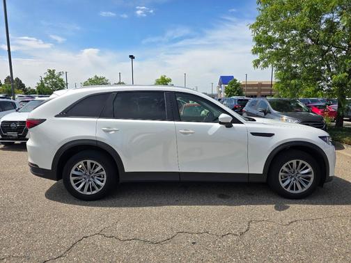 Rhodium White Premium 2024 Mazda CX-90 3.3 Turbo Select
